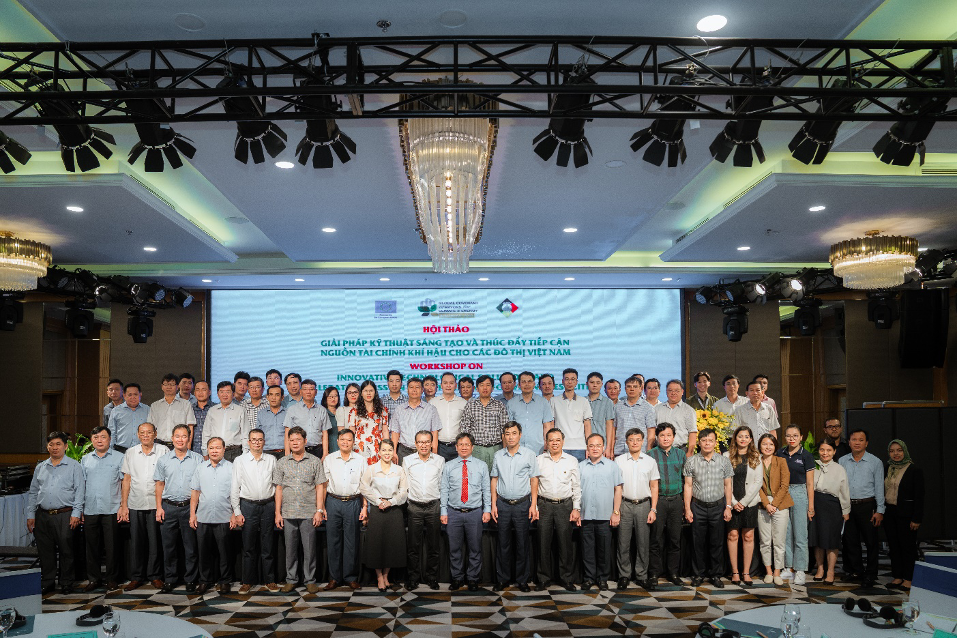 [Dự án GCoM châu Á] Đô thị Việt Nam tham dự Hội thảo “Giải pháp kỹ thuật sáng tạo và thúc đẩy tiếp cận tài chính khí hậu cho các thành phố Việt Nam”